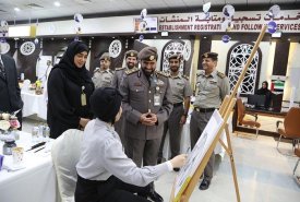 Fujairah fine arts Academy  participates in the �Innovation Village�