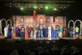 Fujairah Fine Arts presented the play �Hanfaroush� during the days of Eid Al-Adha