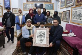 �Fujairah Fine Arts� reviews the experiences of Arabic calligraphy schools in Egypt